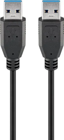 GOOBAY καλώδιο USB 3.0 95716, 5 Gbps, 0.5m, μαύρο