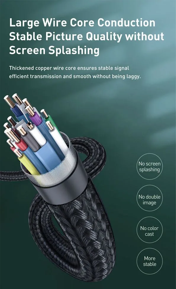 CABLETIME καλώδιο mini DisplayPort σε HDMI CT-P03G4K, 4K, 1.8m, μαύρο — εικόνα 4