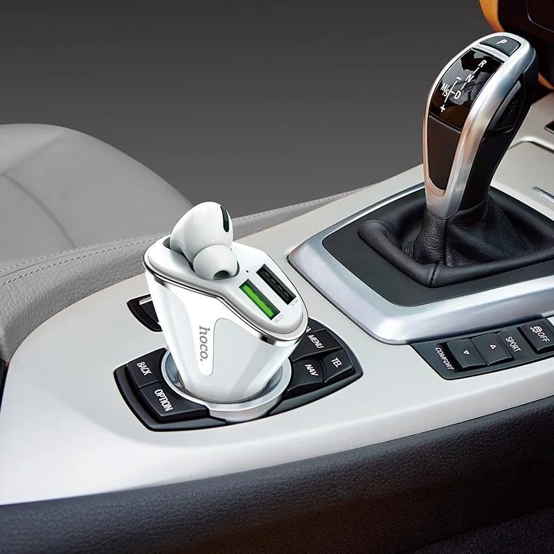 HOCO E47 PRO Traveller Wireless Headset CAR Charger — εικόνα 3