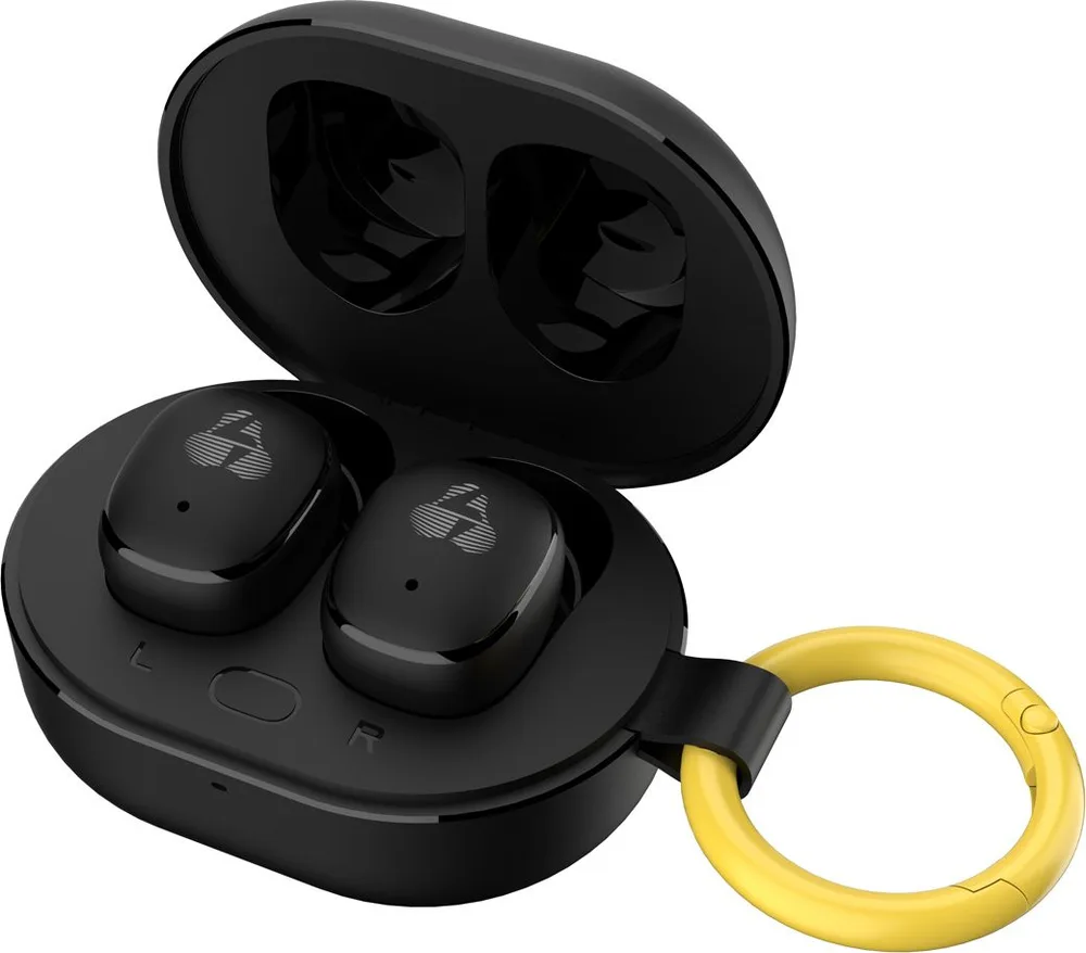 POWERTECH earphones με θήκη φόρτισης PT-1392, True Wireless, 6mm, 25/230mAh, μαύρα — εικόνα 4