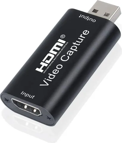 POWERTECH video capture CAB-H147, HDMI/USB σύνδεση, 4K/60Hz, μαύρο