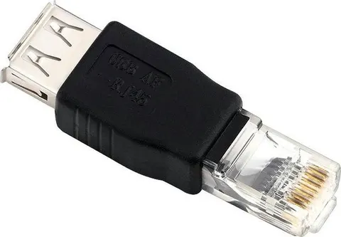 POWERTECH αντάπτορας RJ45 σε USB 2.0 female CAB-U085