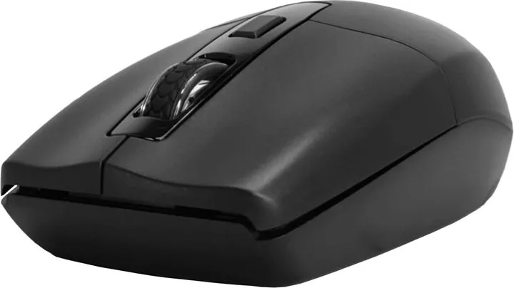 POWERTECH ασύρματο ποντίκι PT-1294, USB δέκτης, έως 1600DPI, μαύρο — εικόνα 2