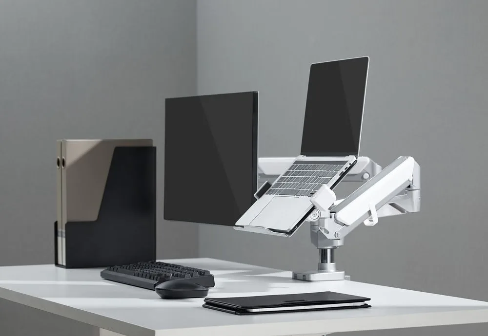 BRATECK βάση laptop NBH-6E για βάση οθονών, VESA 75x75, 11.6-17.3", γκρι — εικόνα 6