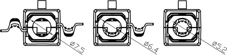 GOOBAY βύσμα RJ45 CAT 5e UTP 68859, tool-free, λευκό — εικόνα 3
