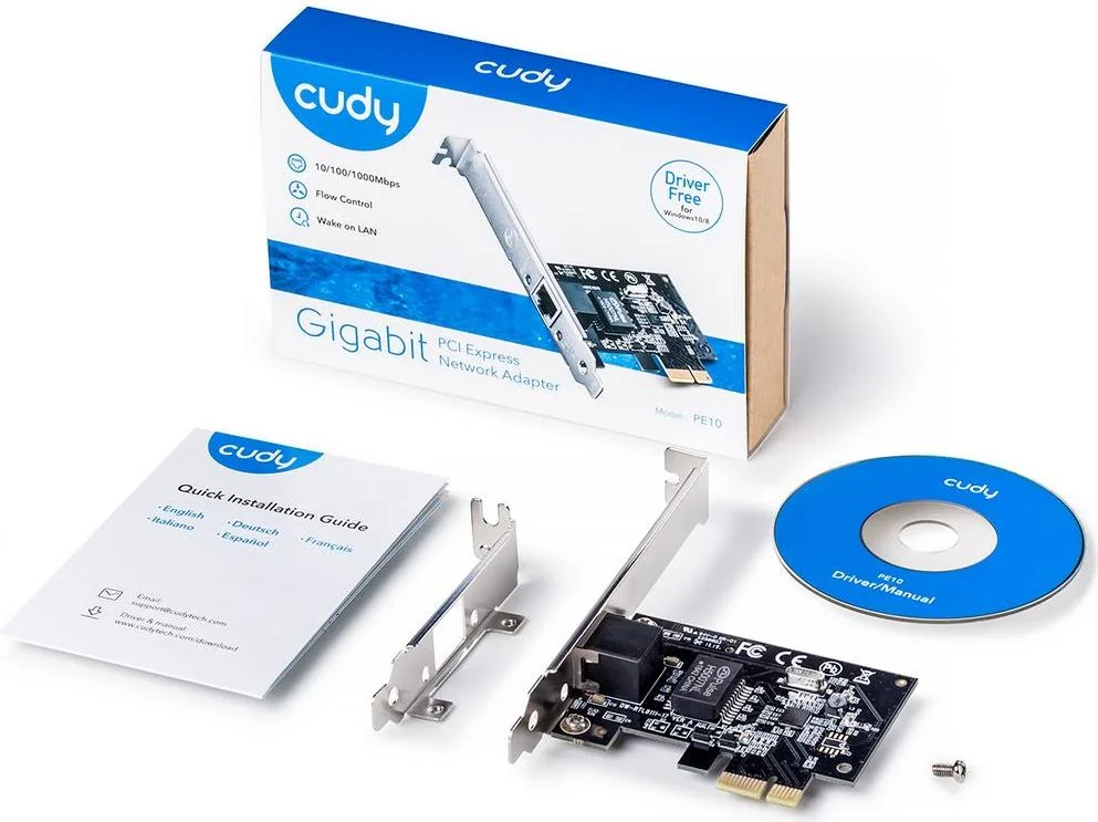 Cudy WE650, AC650, Wireless PCI Express Adapter, ΠΕΡΙΕΧΕΙ και LOW Profile Bracket, Dual-Band — εικόνα 3