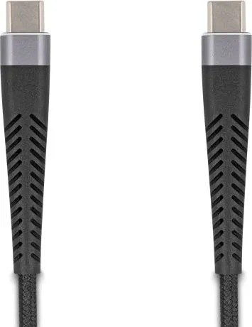 DELOCK καλώδιο USB-C 81124, 60W, 480Mbps, 1m, μαύρο — εικόνα 3