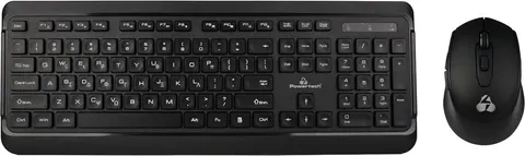 POWERTECH set ποντίκι & πληκτρολόγιο PT-1060, ασύρματο, 1600DPI, μαύρο