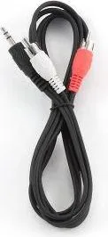 CABLEXPERT καλώδιο ήχου 3.5mm Stereo TO RCA Plug Cable 2.5m — εικόνα 2