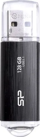 SILICON POWER USB Flash Drive Blaze B02, 128GB, USB 3.2, μαύρο