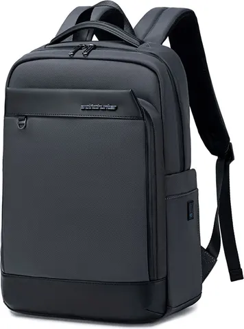 ARCTIC HUNTER τσάντα πλάτης B00672 με θήκη laptop 15.6", 15L, γκρι