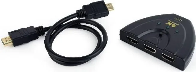 CABLEXPERT HDMI Switch , 3 Ports — εικόνα 2