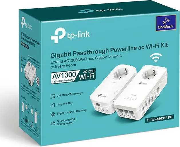 TP-LINK powerline ac WiFi TL-WPA8631P kit, AV1300 Gigabit, Ver. 3.0 — εικόνα 7