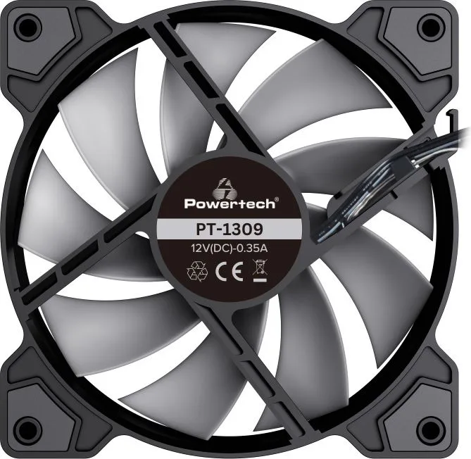 POWERTECH ανεμιστήρας για PC SP-PT-1309-1, master, ARGB LED, 120mm, 1200RPM — εικόνα 2