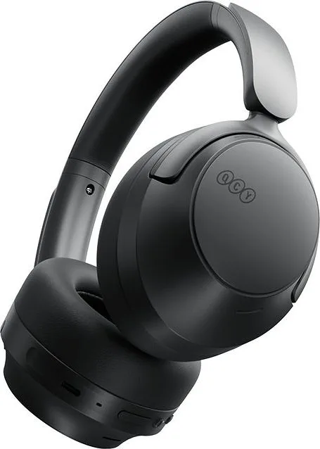 QCY H3S Headphones Black - Type-C & Bluetooth 6.0 ANC iOS/Android Call Noise Cancelling Heasdet 102h — εικόνα 3