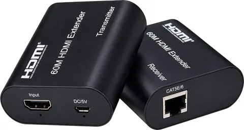 POWERTECH HDMI video extender CAB-H204 μέσω καλωδίου RJ45, 1080p/60Hz, με loop, έως 120m