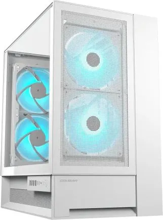 Cougar Midi Tower Case OmnyX, ARGB, White