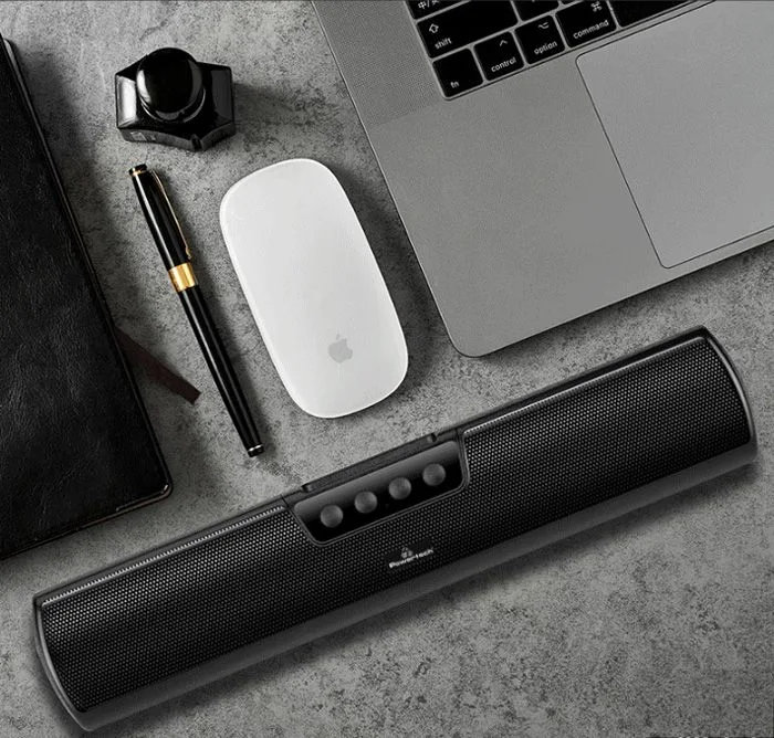 POWERTECH soundbar PT-989, 20W RMS, TWS, 3600mAh, μαύρο — εικόνα 4