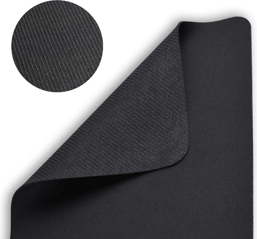POWERTECH mouse pad PT-1292, 20x18cm, μαύρο — εικόνα 3
