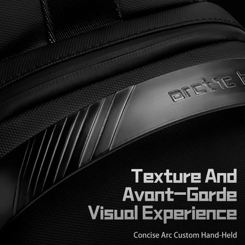 ARCTIC HUNTER τσάντα Crossbody XB00121, 5.5L, μαύρη — εικόνα 4
