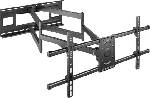 BRATECK επιτοίχια βάση τηλεόρασης LPA49-486XLD, 43-90", 80kg, heavy duty, full motion