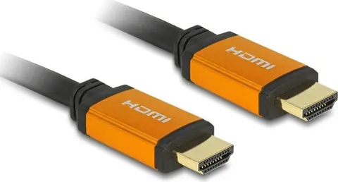 DELOCK καλώδιο HDMI 85729, 8K/60Hz, 48 Gbps, eARC, HDR, 2m, μαύρο