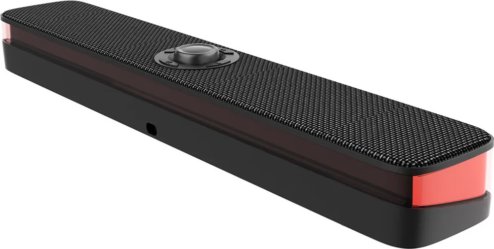 SADES soundbar Posevolt με RGB φωτισμό, 10W, Bluetooth & USB-C/USB, μαύρο — εικόνα 2