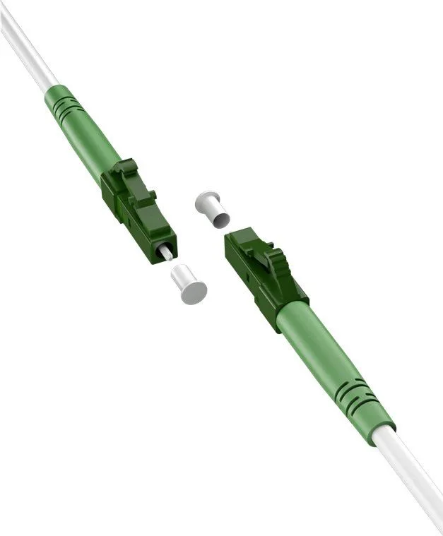 GOOBAY καλώδιο οπτικής ίνας LC-APC 59584, Singlemode OS2, 1m, λευκό — εικόνα 2