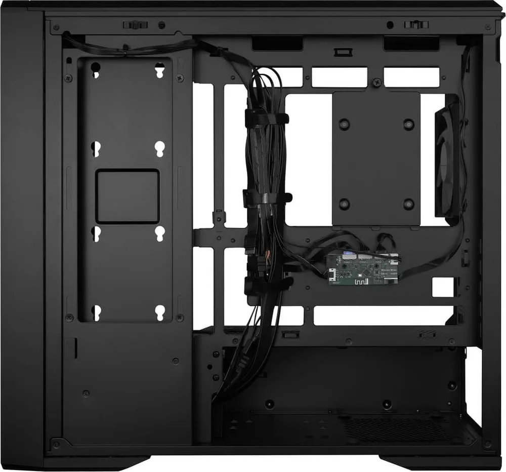 LIAN LI Vector V150 Black - w/ 3 x ARGB Fans + Hub - Infinity Mirror - Micro-ATX, Mini-ITX PC Case — εικόνα 6