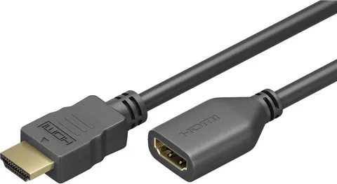 GOOBAY καλώδιο προέκτασης HDMI 61313 Ethernet, 4K/60Hz 18Gbps, 5m, μαύρο