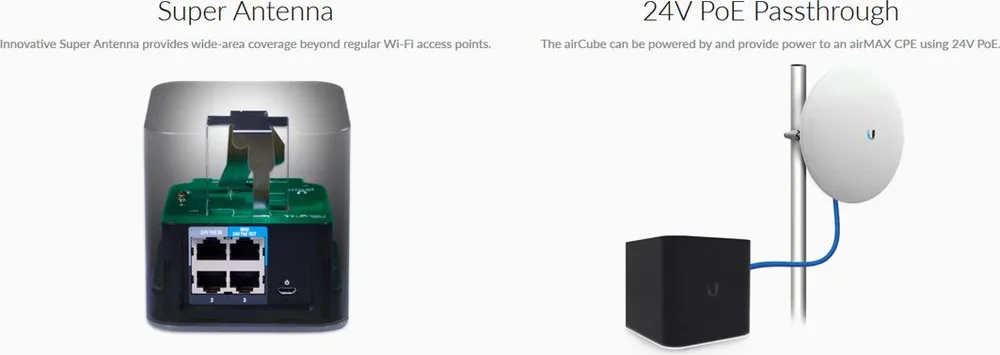 UBIQUITI Access Point airMAX Home Wi-Fi airCube ISP — εικόνα 3