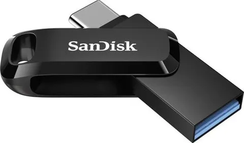 SanDisk Ultra Dual Drive Go 512GB USB 3.1 Stick με σύνδεση USB-C & USB-A Μαύρο