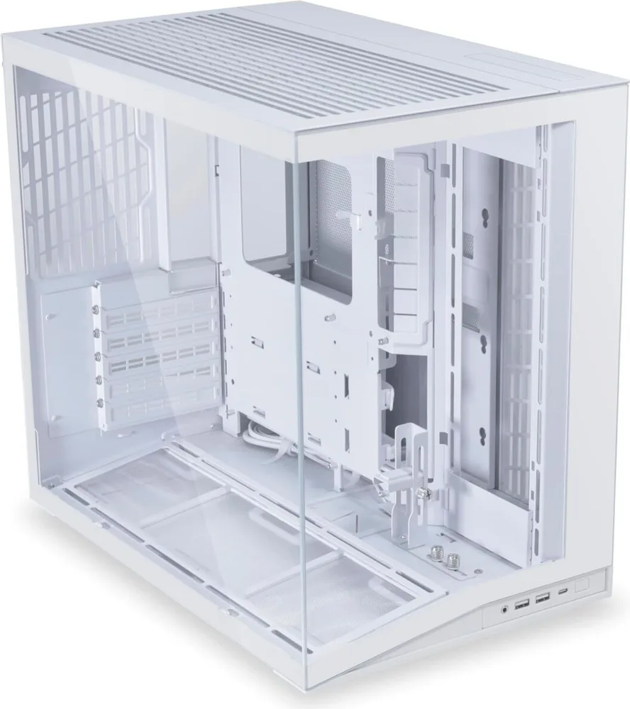 LIAN LI O11D Mini V2 White - ATX PC Gaming Case - Improved Airflow - GPU Support Bracket — εικόνα 2