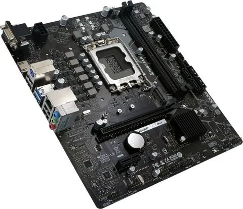 BIOSTAR μητρική H610MHP, 2x DDR4, s1700, USB 3.2, uATX, GbE, Ver. 6.1