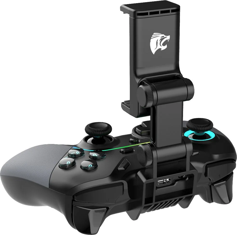 ROAR ασύρματο gamepad RR-0022, Switch/PC/iOS/Android, Bluetooth, μαύρο — εικόνα 6