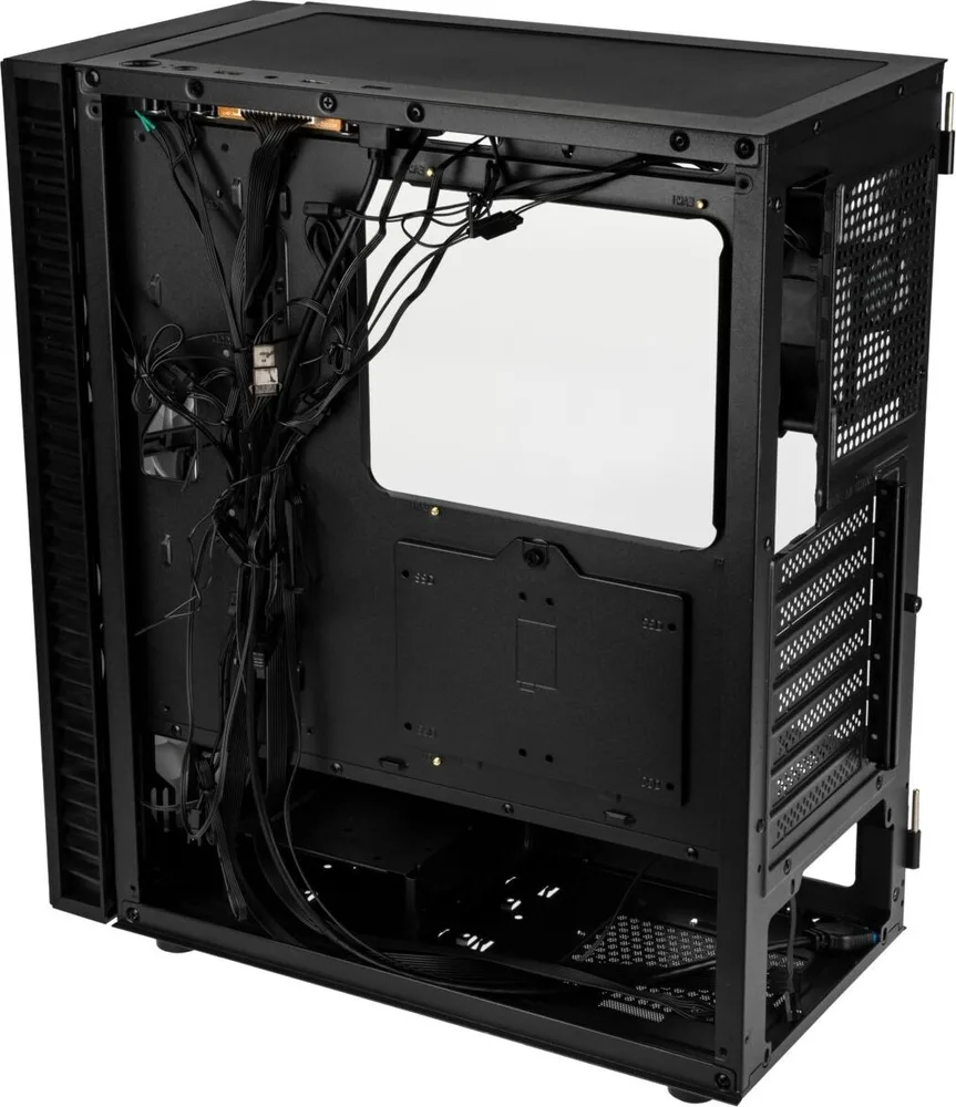 Kolink Observatory HF Glass ARGB Midi Tower Case - Black (with 6 ARGB fans - 3x140mm & 3x120mm) — εικόνα 7