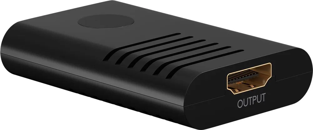 GOOBAY HDMI repeater 58492, 4K/60Hz έως 20m, 4K/30Hz έως 25m, μαύρο — εικόνα 2