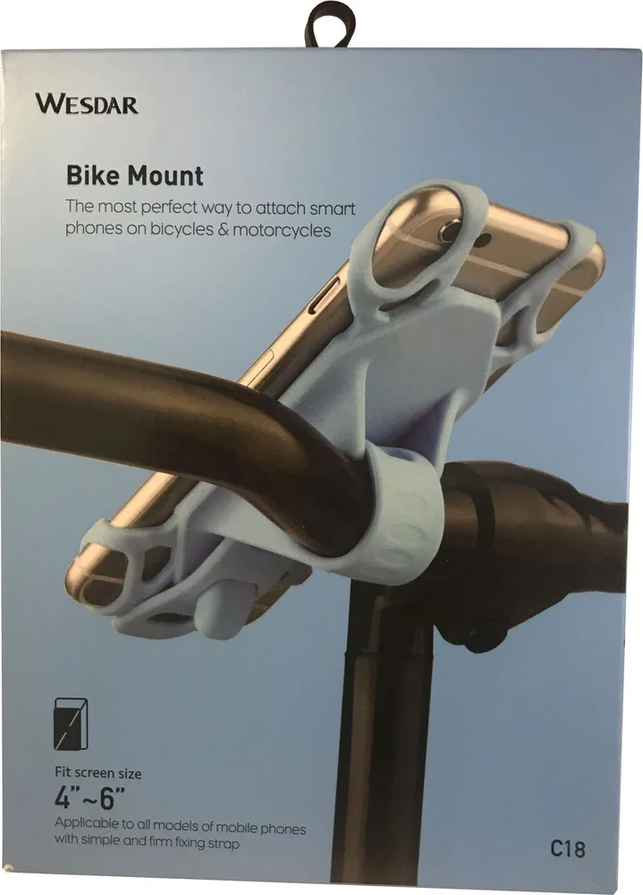 WESDAR C18 βάση ΣΤΗΡΙΞΗΣ ΚΙΝΗΤΟΥ ΣΕ ΤΙΜΟΝΙ ΠΟΔΗΛΑΤΟΥ, κόκκινο — εικόνα 3
