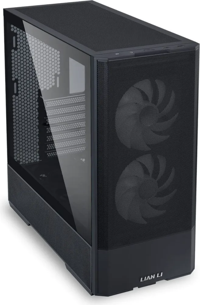 LIAN LI LANCOOL 207 Black - ATX PC Case (4 FANS) 2 x front 140 ARGB PWM & 2 bottom 120 PWM reverse — εικόνα 2