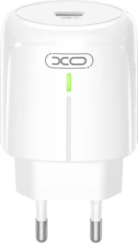 XO L113 φορτιστής PD 20W, 1 θύρα, ΛΕΥΚΟΣ
