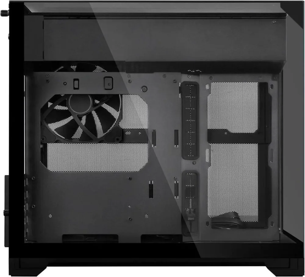 LIAN LI O11 Vision-M Black - Micro-ATX / Mini-ITX - w/ 140mm Fan - 360mm AIO Support - PC Case — εικόνα 3
