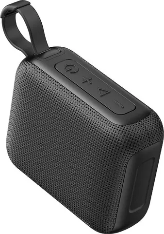 USAMS φορητό ηχείο YX015, 5W, Bluetooth, 1200mAh, μαύρο