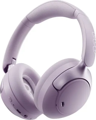 QCY H3 PRO Headset Purple Hi-Res Audio V5.4 Bluetooth ANC LDAC/AAC/SBC Call Noise Canc. 40mm driv