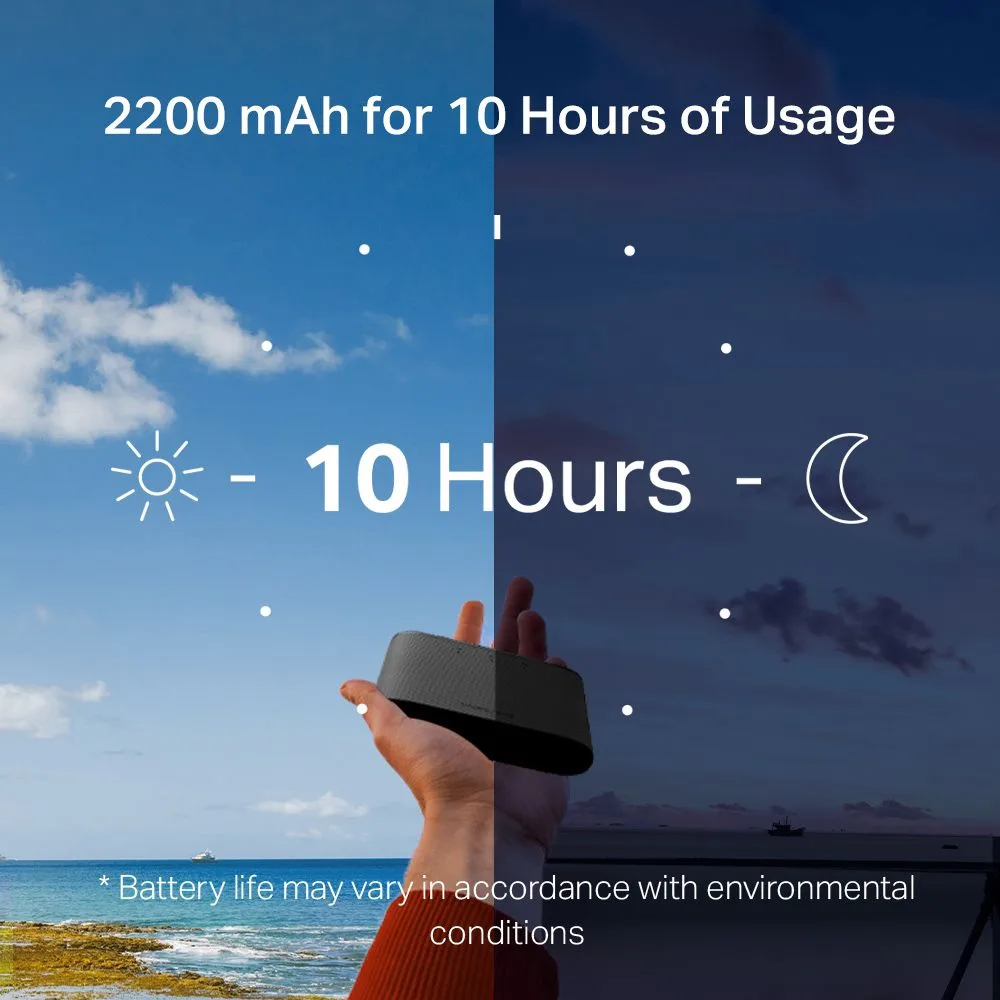 MERCUSYS router MT110, 4G LTE, WiFi 150 Mbps, 2200mAh, Ver. 2.0 — εικόνα 3
