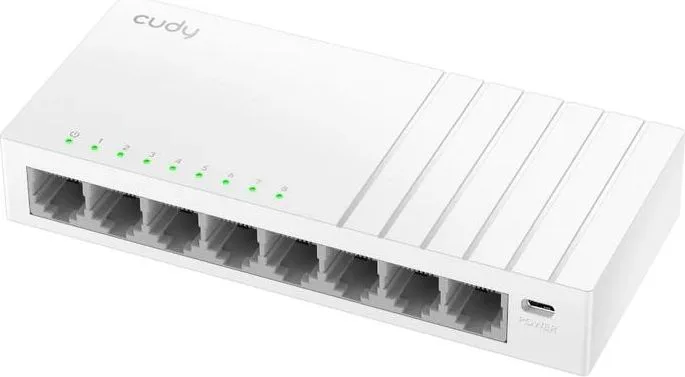 Cudy GS108U 8-PORT Gigabit Desktop Switch με θύρα Type-C — εικόνα 2
