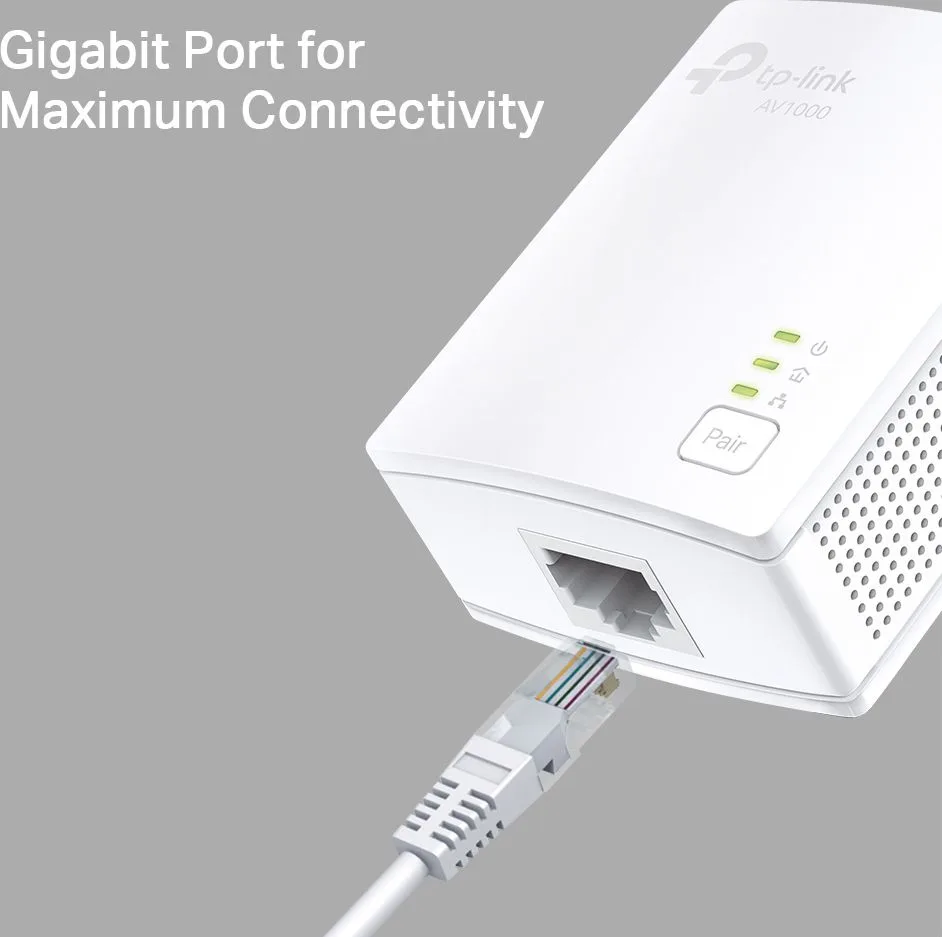 TP-LINK Powerline Starter Kit TL-PA7017, AV1000 Gigabit, Ver. 4.0 — εικόνα 7