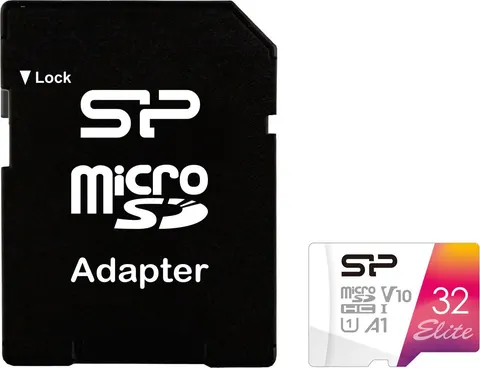 SILICON POWER κάρτα μνήμης microSDXC Elite, 32GB, C10 UHS-I U1 A1 V10