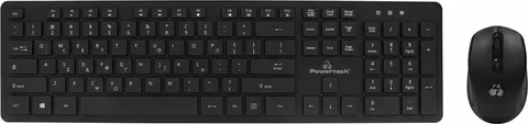POWERTECH set ποντίκι & πληκτρολόγιο PT-1189, ασύρματο, 1600DPI, μαύρο