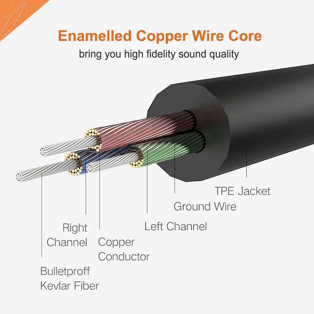 CABLETIME καλώδιο προέκτασης ήχου 3.5mm CT-AV311-P11FG, gold plated, 1.5m, μαύρο — εικόνα 6
