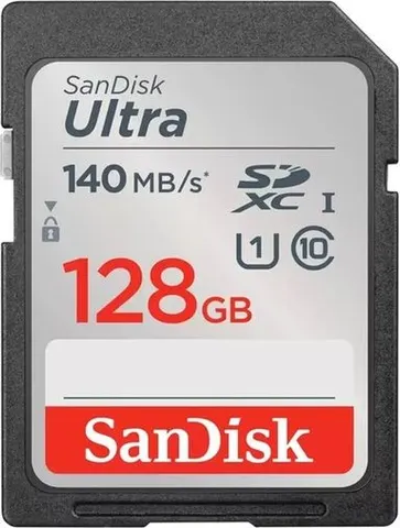 SanDisk Ultra SDXC 128GB Class 10 U1 UHS-I